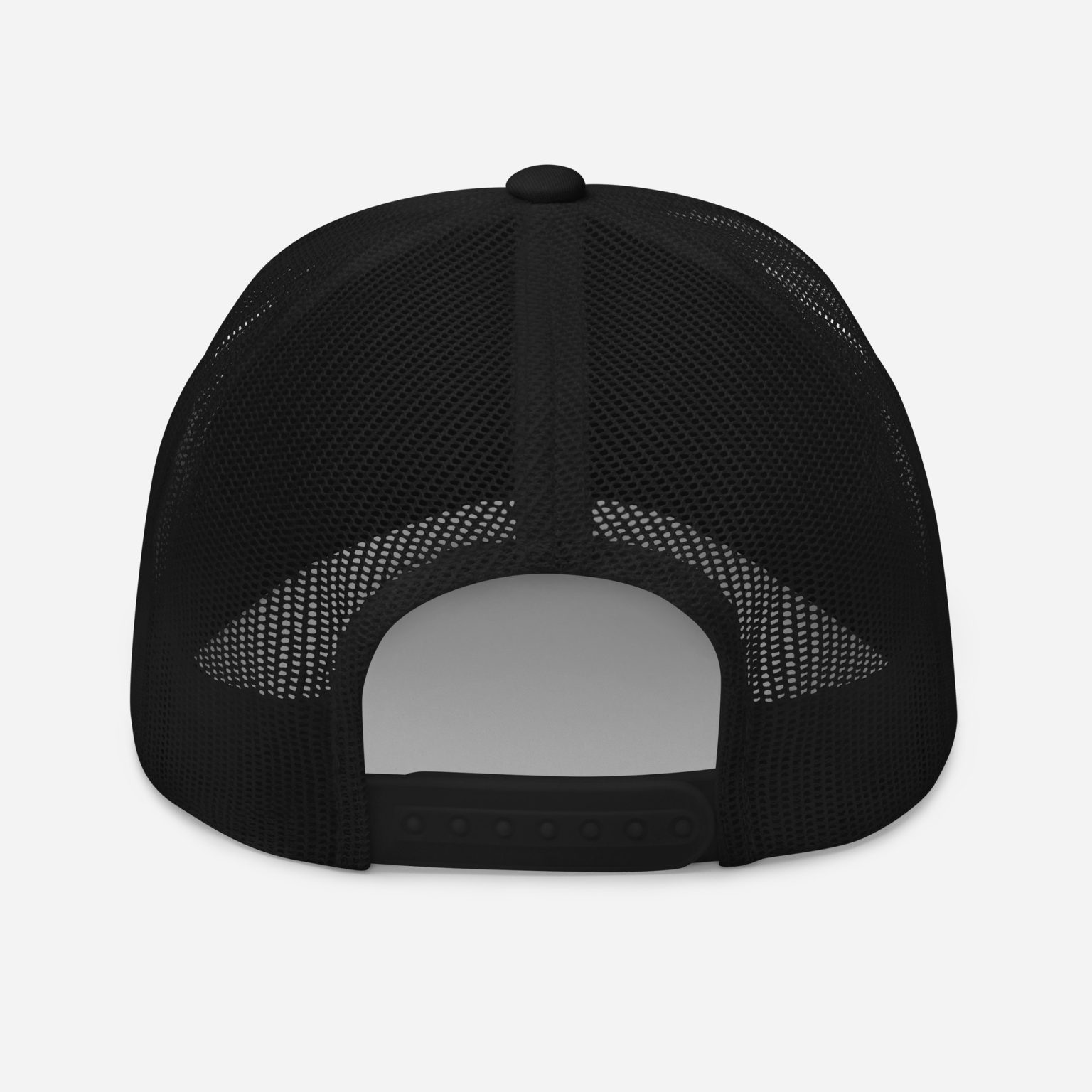 GF Nostalgear Trucker Cap Black | Black Logo view 2