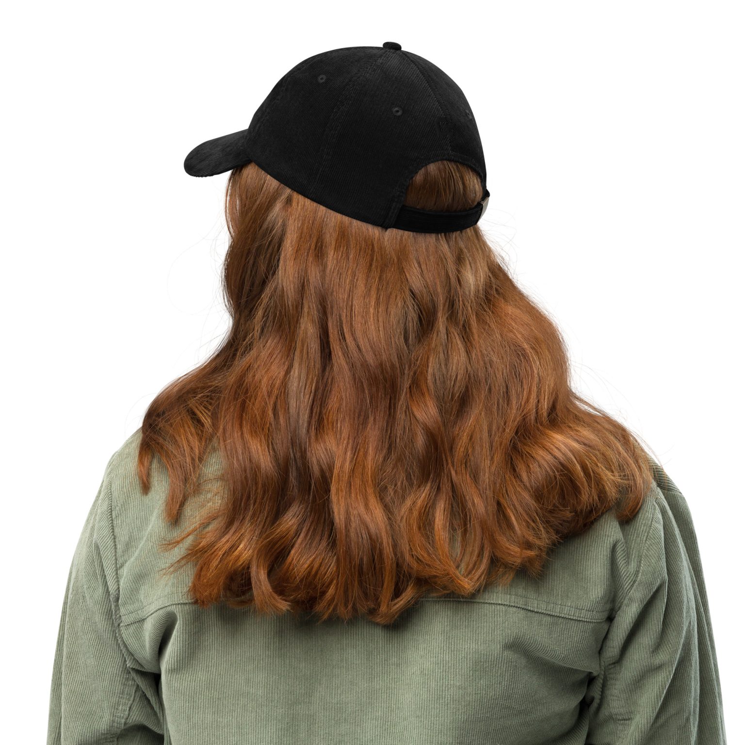 GF Nostalgear Vintage Corduroy Cap Black view 2