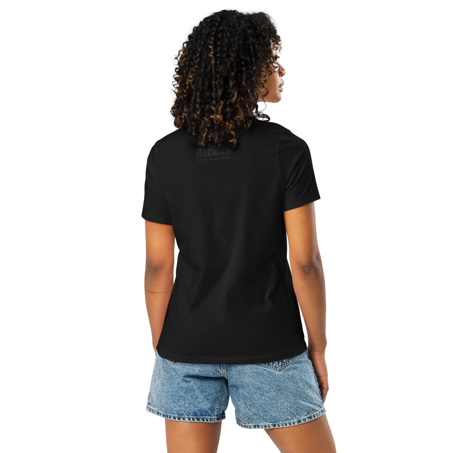 GF Nostalgear Women's Relaxed T-Shirt Azania | Black view 3